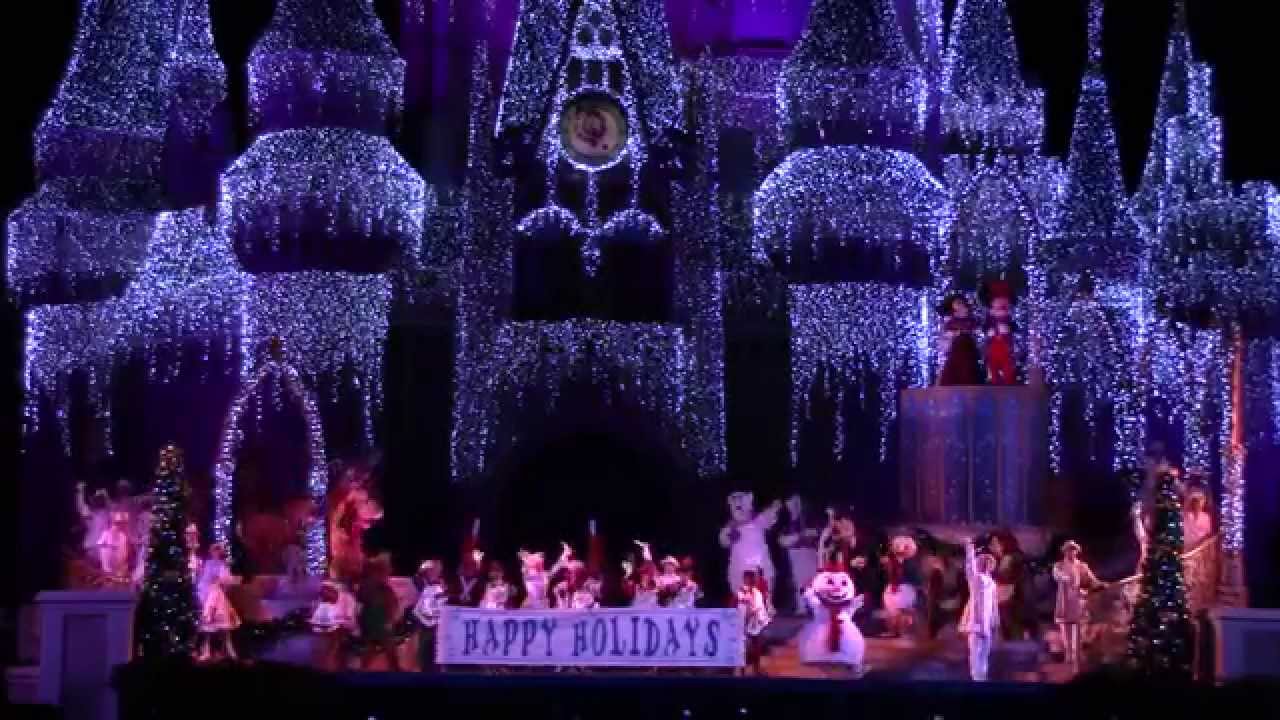 FULL Show 2015 Celebrate the Season Stage Show at Mickey's Very Merry Christmas Party