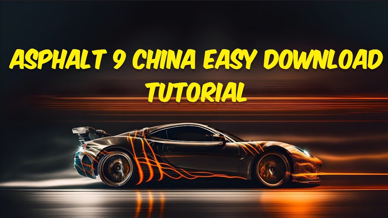 Asphalt 9 china download tutorial in bluestacks 2024?? #english