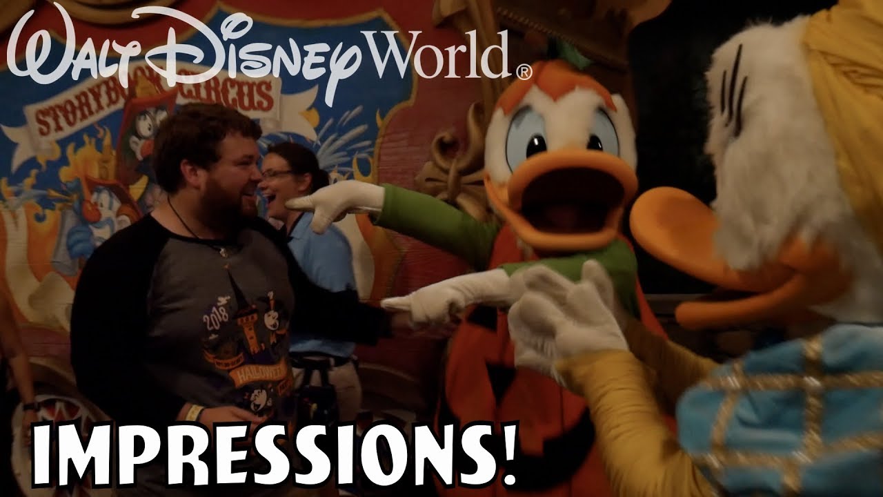 Я НИКОГДА НЕ ВИДЕЛА ДОНАЛЬДА СЧАСТЛИВЕЕ!! - Disney World Impressions Halloween