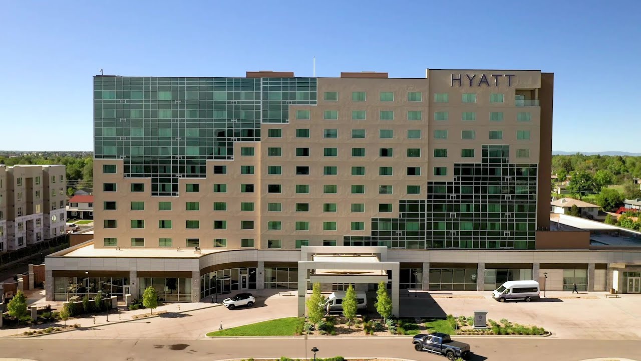 Hyatt Regency Aurora Hotel Drone Tour