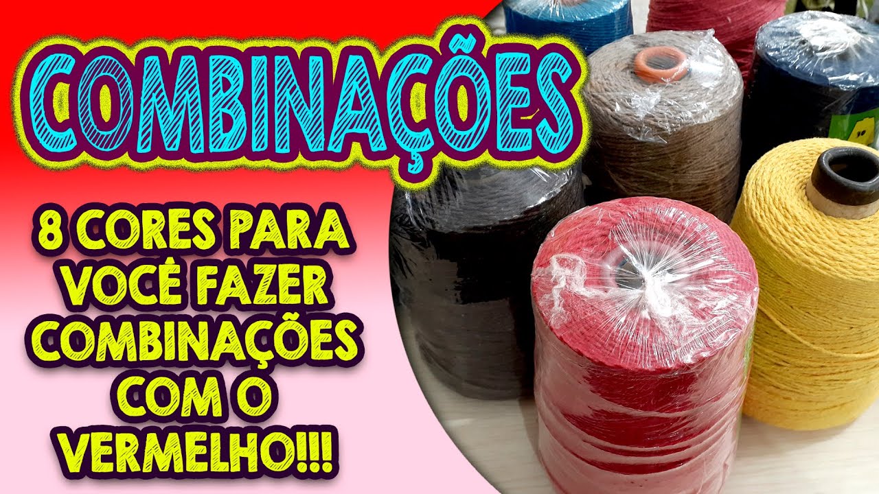 8 CORES QUE COMBINAM COM O VERMELHO| Ateliê Dayart Crochet