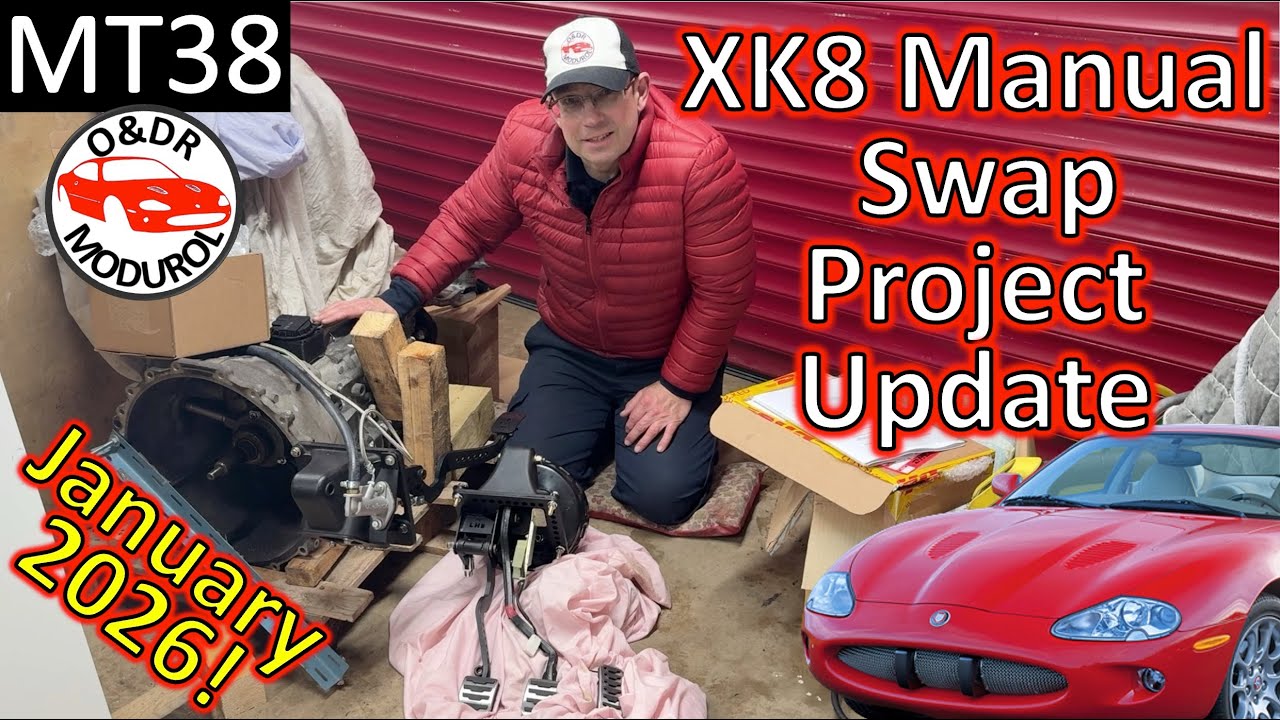 Jaguar XK8 Manual Swap: LHD Pedal Box Progress & Gear Sensor Update! 
