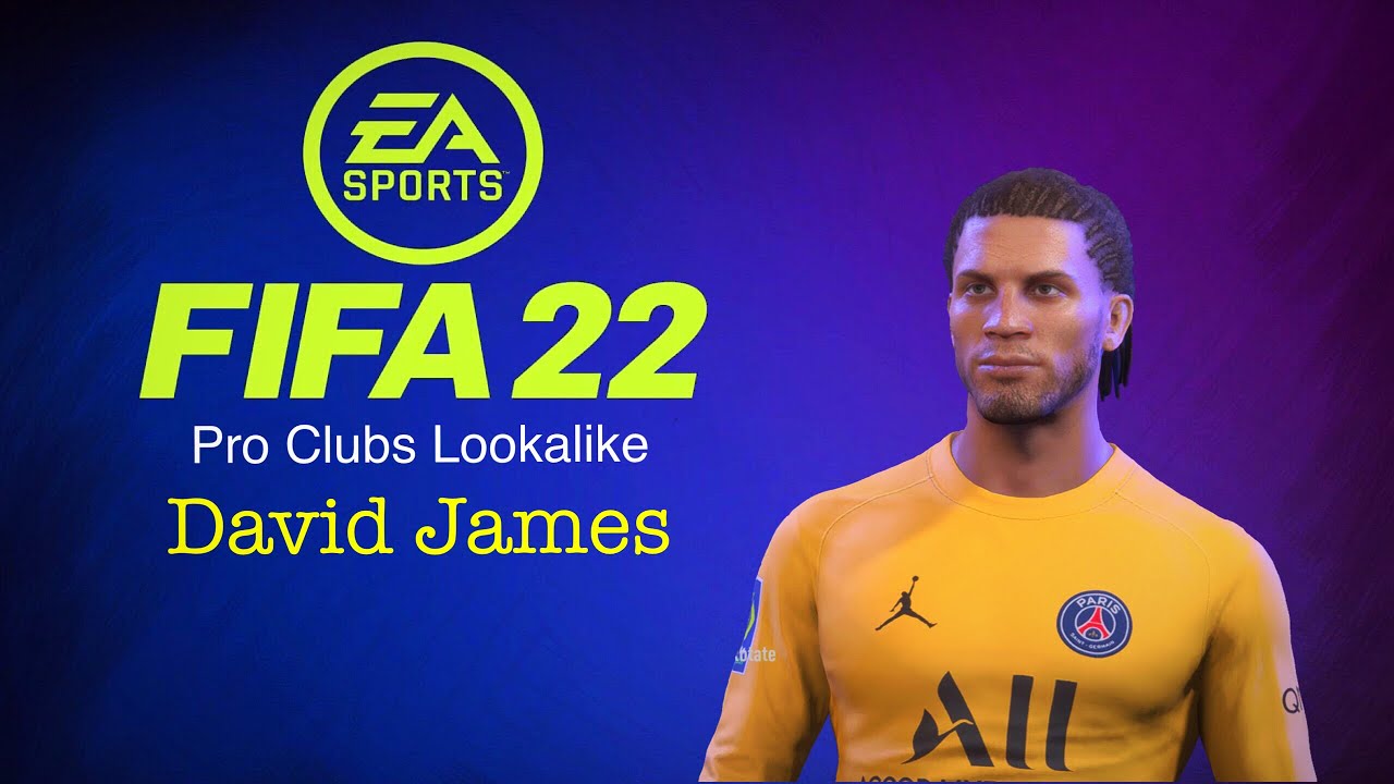 FIFA 22 Pro Clubs - David James / Lookalike Build