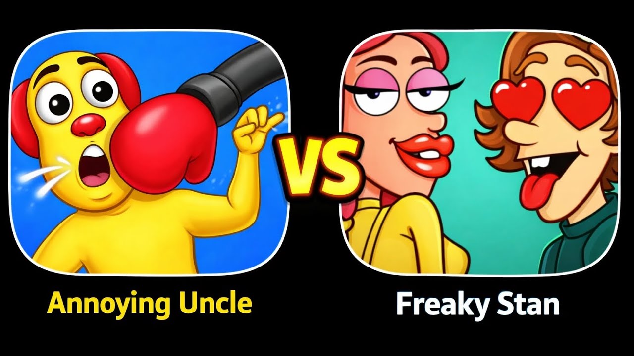 Freaky Stan vs Annoying Uncle 😱🔥 | Funny Mobile Game Battle Gameplay | Android Gaming