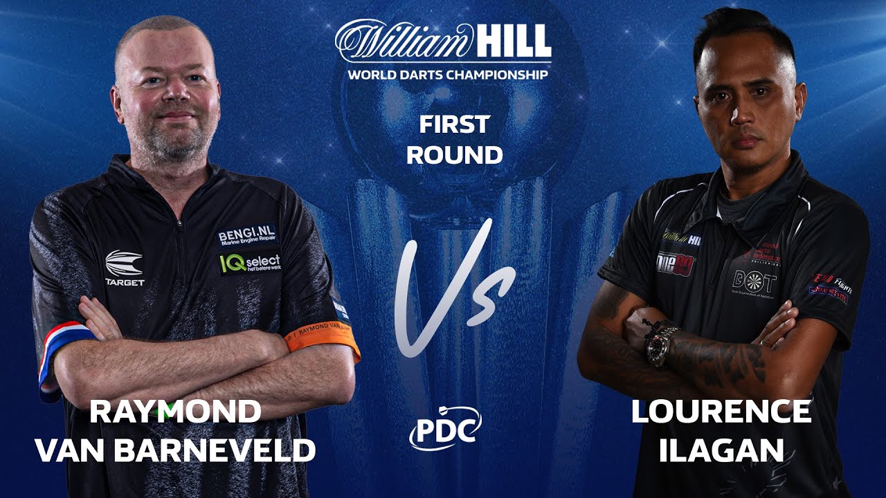 PDC World Darts Championship 2022 Round 1 Raymond van Barneveld vs Lourence Ilagan 2021 12 20 HUN