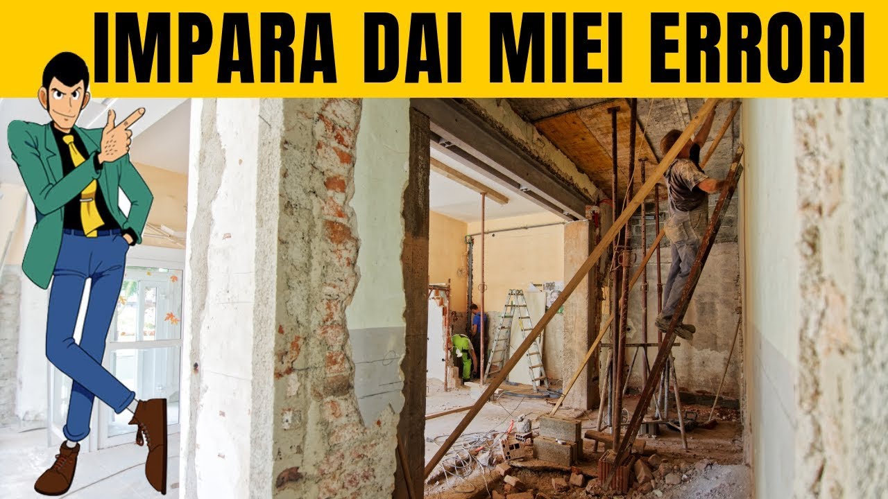 Ristrutturare casa: 4 consigli per non prendere FREGATURE!