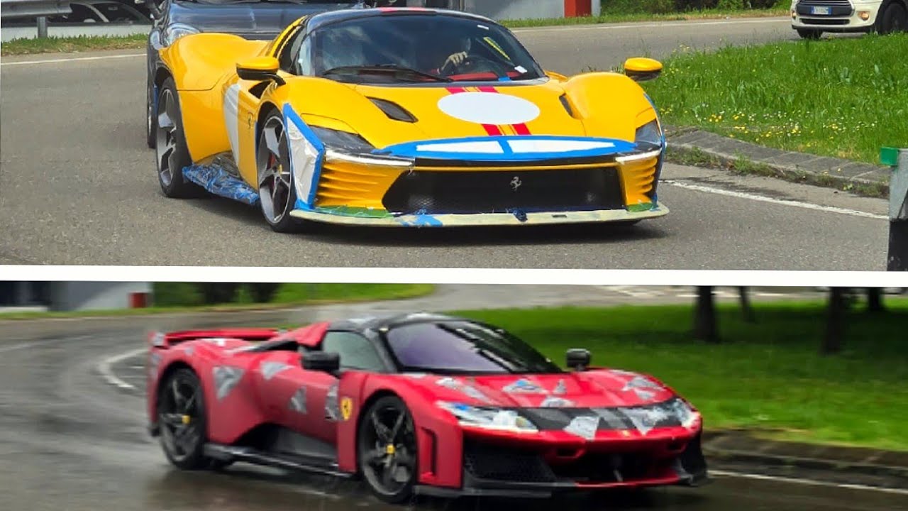 1 Day of Ferrari Factory Carspotting in Maranello: F80, 4x Daytona SP3, 4x SF90XX & more!