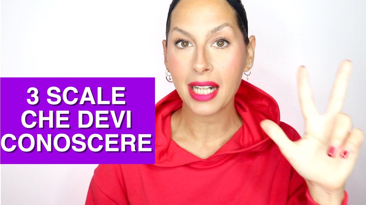 COME CANTARE BENE : 3 SCALE INDISPENSABILI DA IMPARARE (con esercizi)