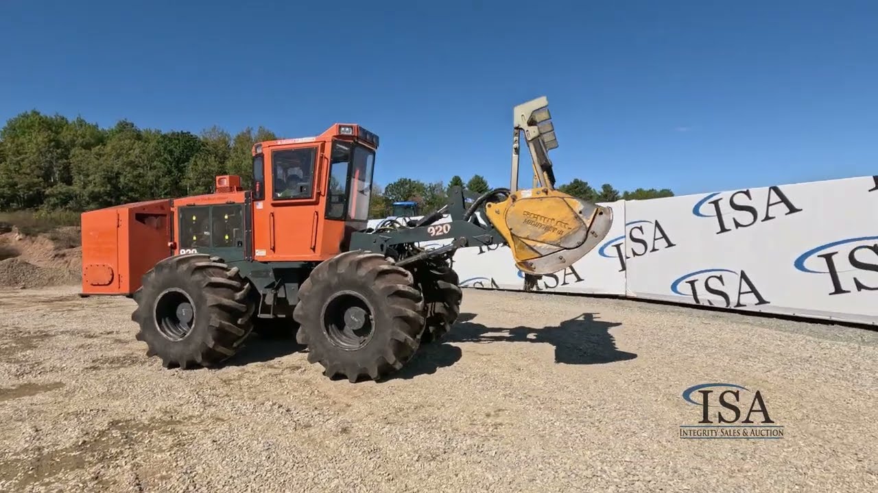 40456 - 2015 Barko 920 Forestry Mulcher Will Be Sold At Auction!