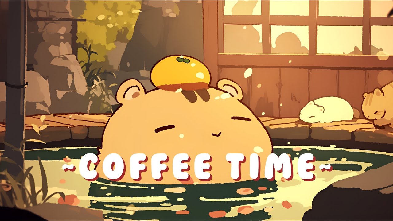 [Extended Mix] Capybara Lofi Collection - Cozy Japanese Lofi Mix ~ Calm Energy ~ 🎵 💫
