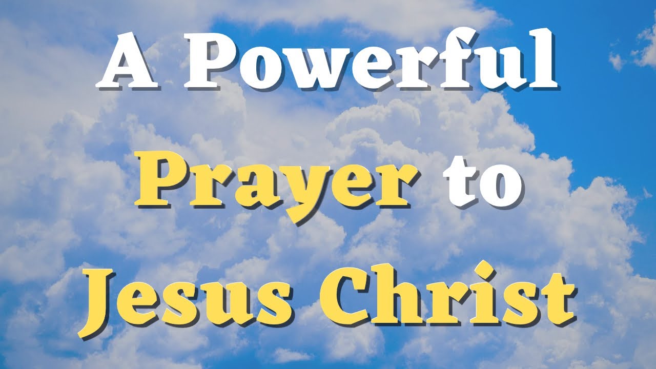 A Powerful Prayer to Jesus - Lord, fill me with your love and compassion - Daily Prayers #740