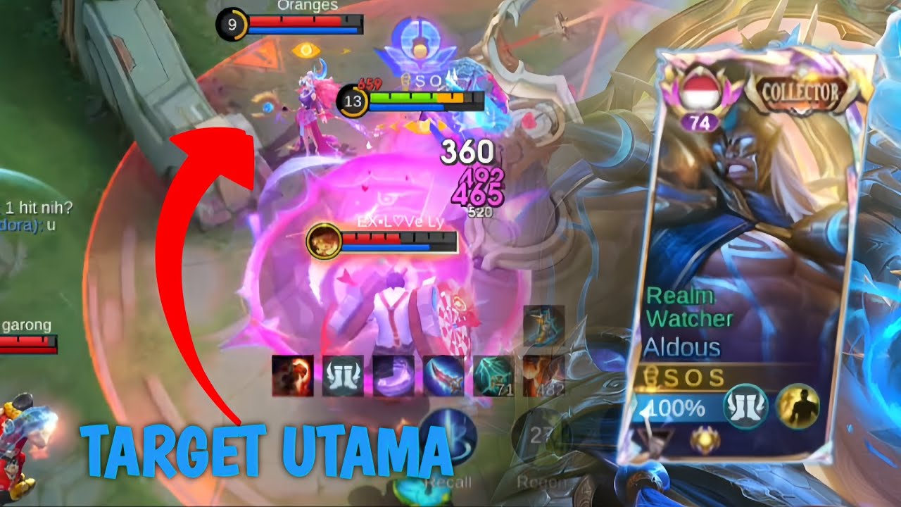 PERJUANGAN ALDOUS MENUJU TOP GLOBAL LAGI #mobilelegends 