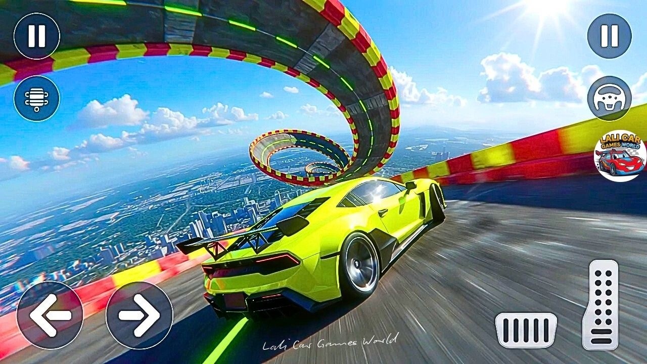 Mega Ramps Stunt Car Racing 🚗🔥 Impossible Car Stunts Extreme GT Racing 2026 Android Gameplay