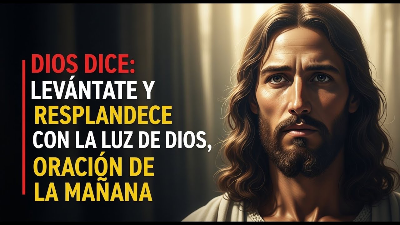 DIOS DICE: LEVÁNTATE Y RESPLANDECE CON LA LUZ DE DIOS | ORACIÓN DE LA MAÑANA