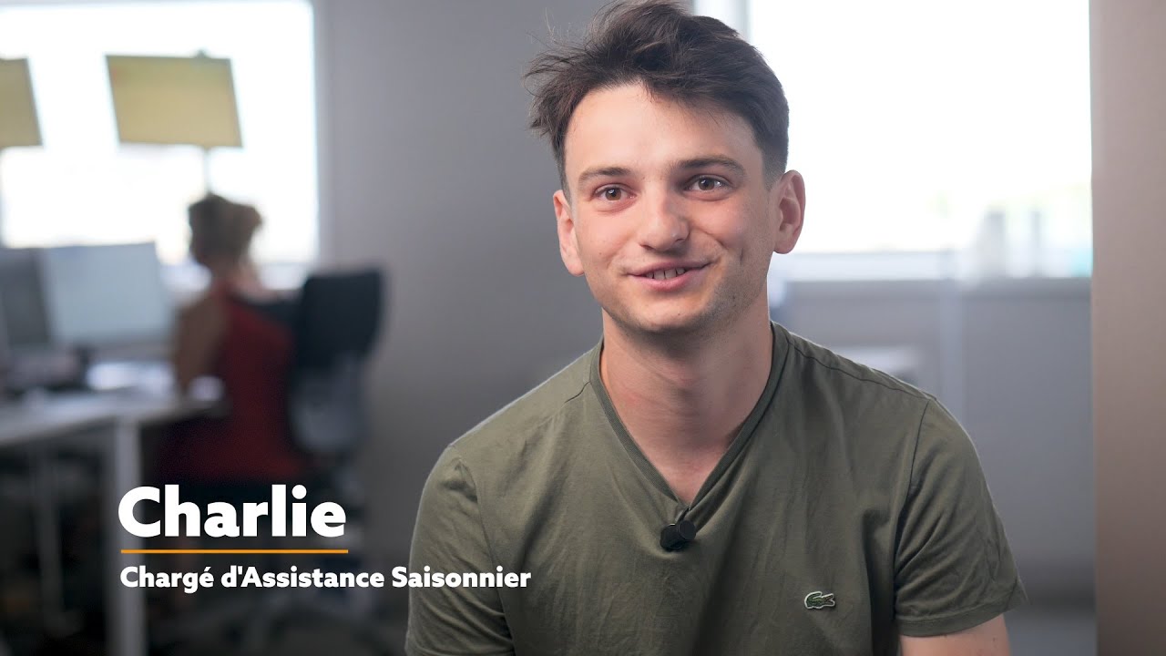 Charlie, chargé d'assistance saisonnier Groupe IMA