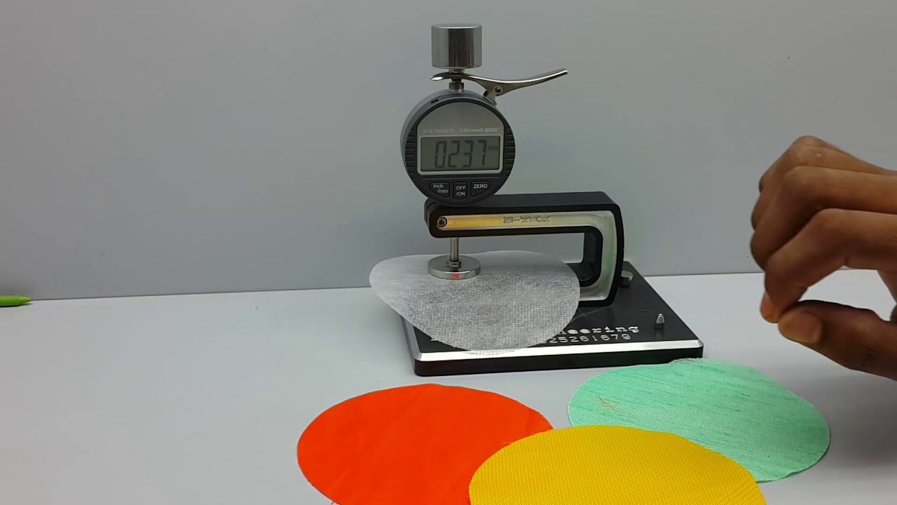 Digital Fabric Thickness Gauge