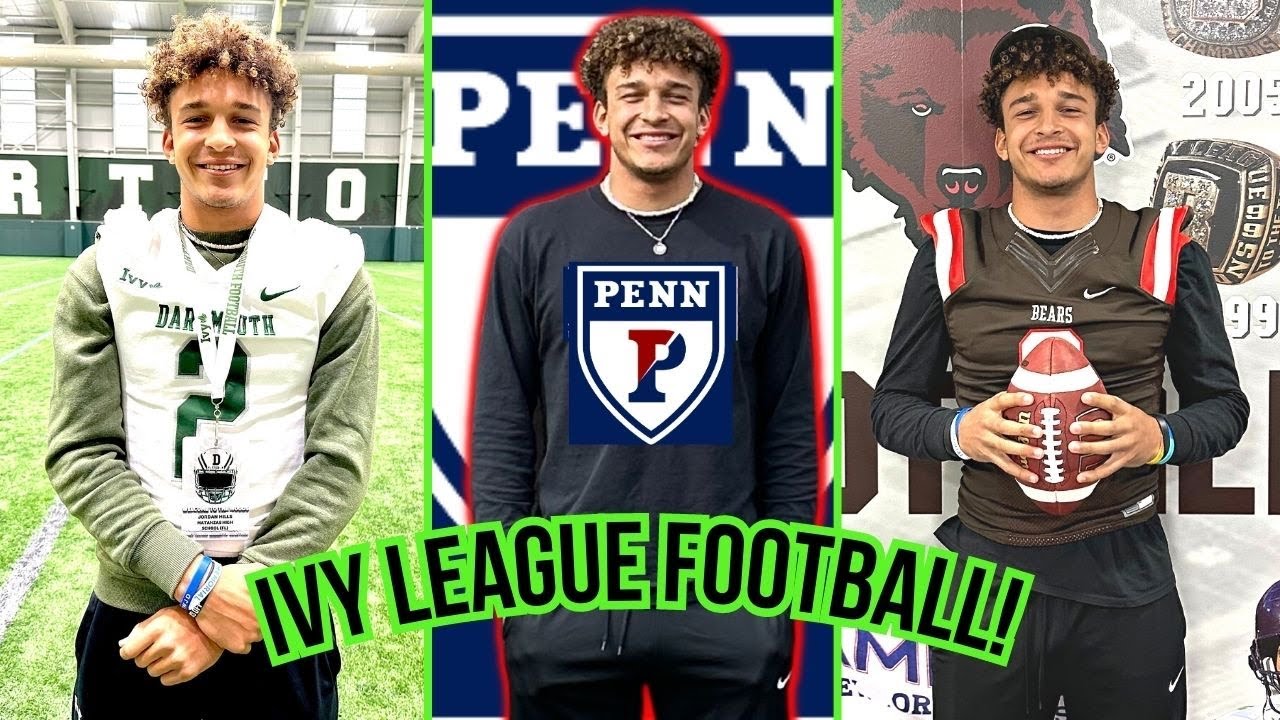 IVY LEAGUE College FOOTBALL Recruiting Trip! Part 2! 🏈