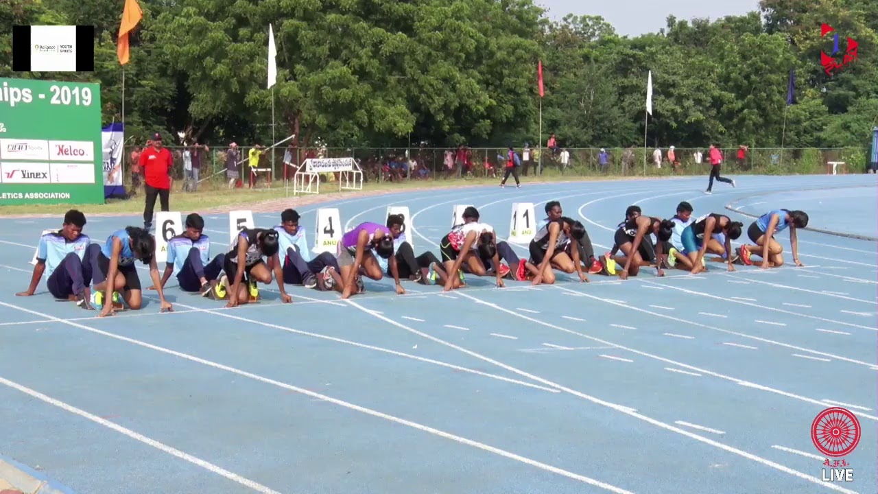 35th National junior Athletics Championships 2019 Day 3 Evening Session