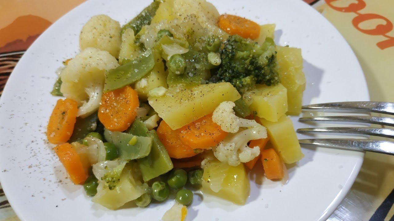 MENESTRA DE VERDURAS, LIGERA Y SANA CON OLLA GM H!!