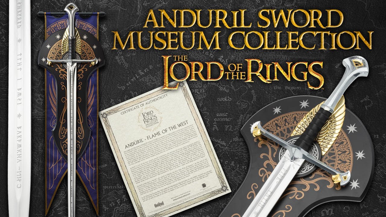 TrueSwords: Anduril Sword the Ultimate LOTR Collectible