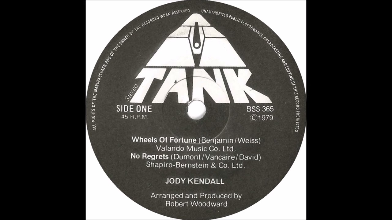 Jody Kendall ~ Wheels Of Fortune
