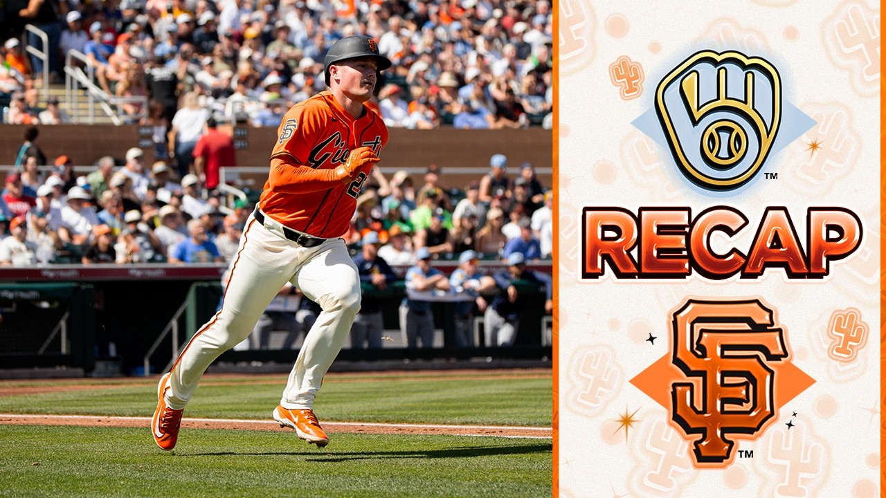 San Francisco Giants vs Brewers | Spring Training Game Recap