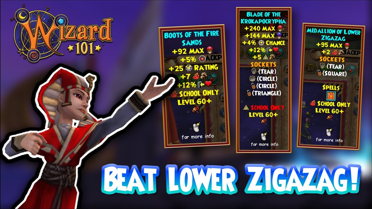 Wizard101 | A Quick Guide to Lower Zigazag