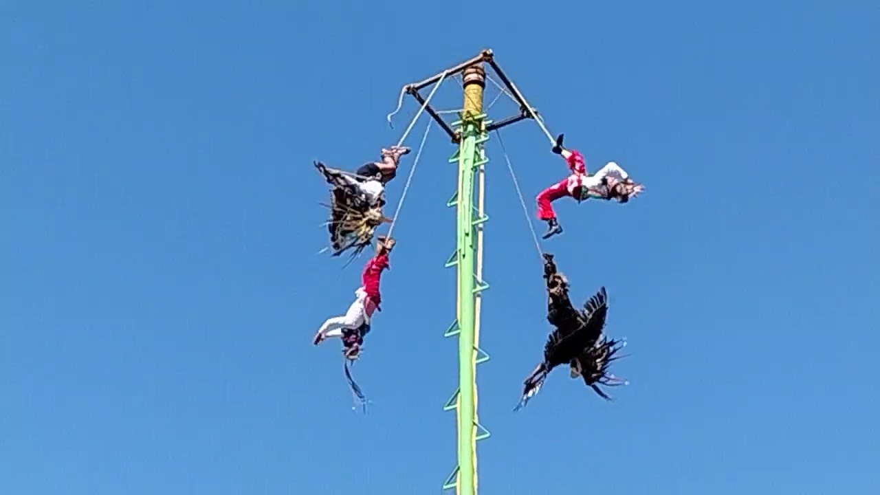 Voladores de Hueyapan Puebla en Festival de Danzas Indígenas 2026 