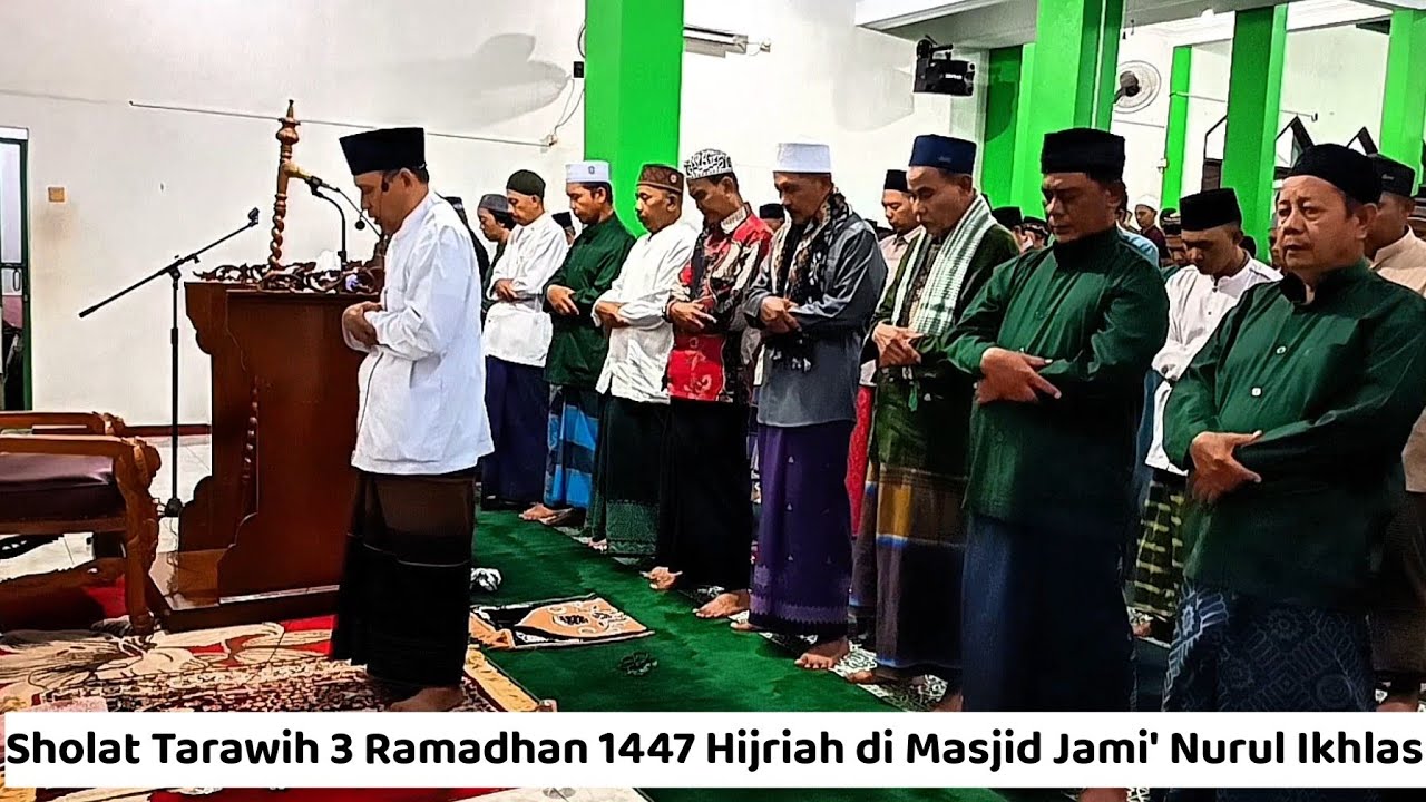 Sholat Tarawih | 3 Ramadhan 1447 Hijriah