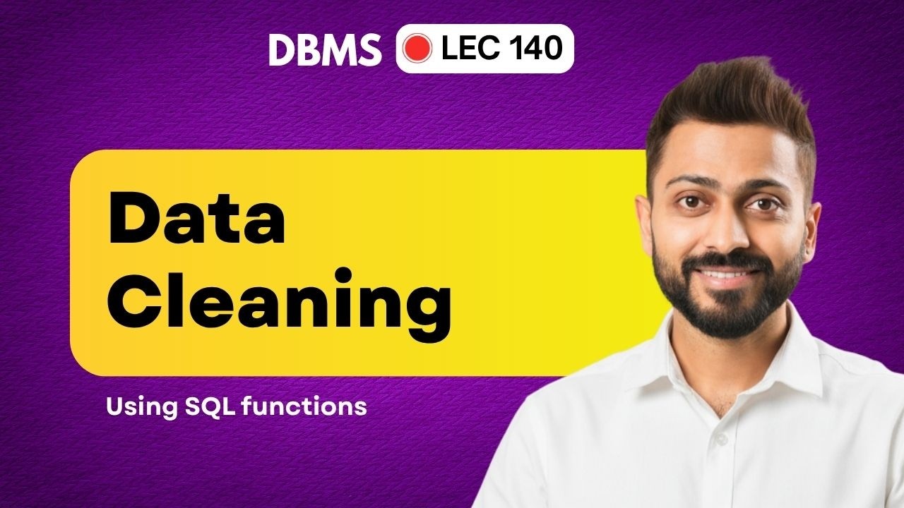 Data Cleaning using SQL Functions with examples