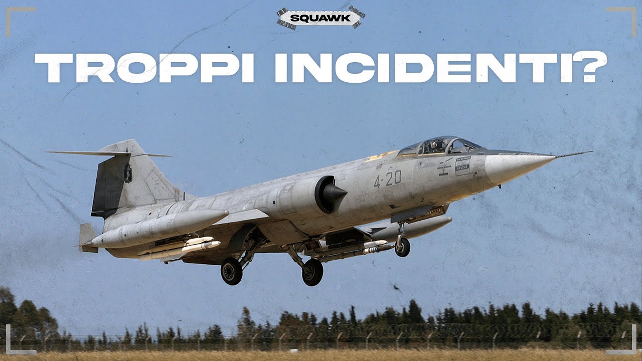 Si merita il nome di BARA VOLANTE? - Qualche considerazione sull'F-104 ✈️