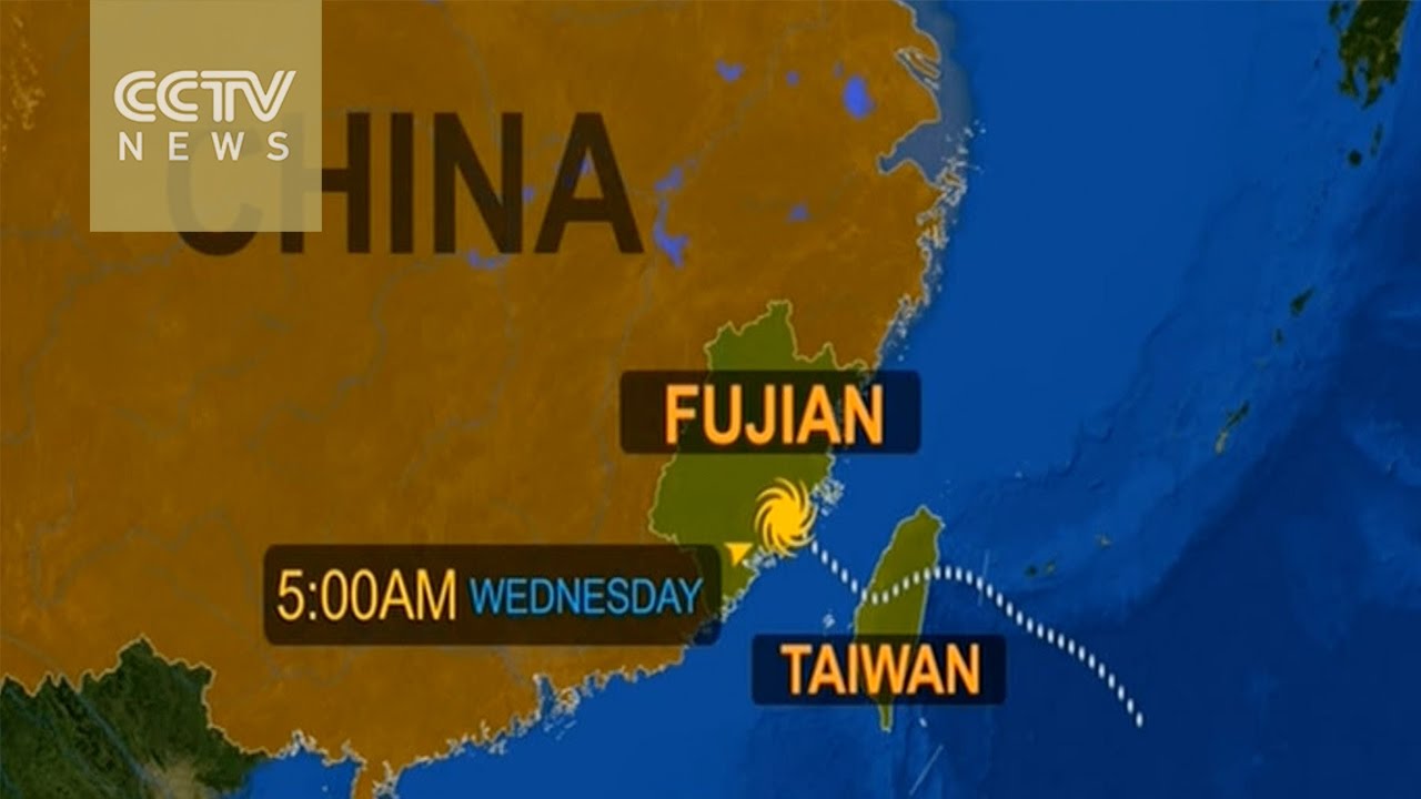 Typhoon Megi makes landfall in Fujian, east China