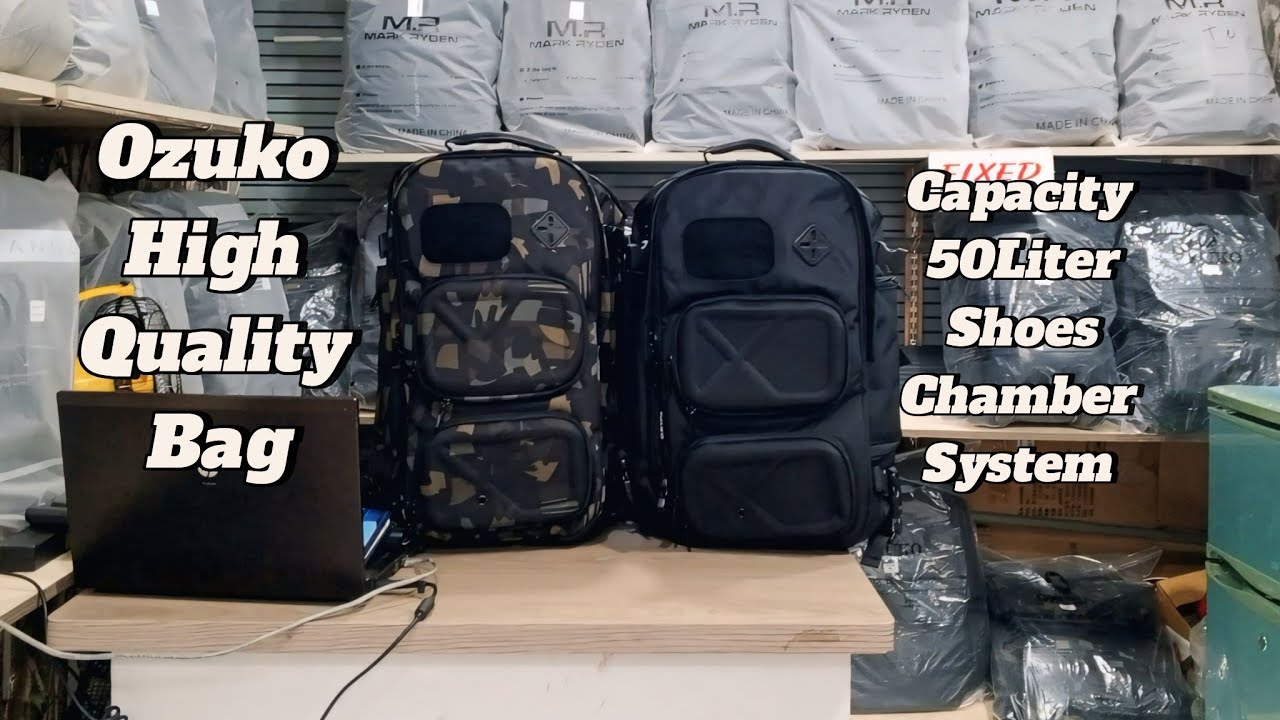 Ozuko 9309L Premium High Quality 50 Liter Travelling Backpack