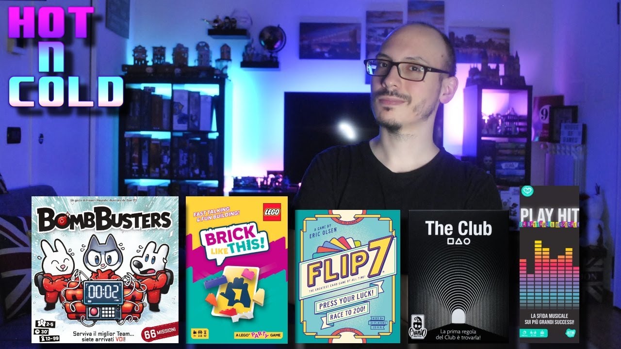 Hot N Cold! – I 20 (8+12) Giochi Da Tavolo Provati Ad Agosto 2025 (Top e Flop)
