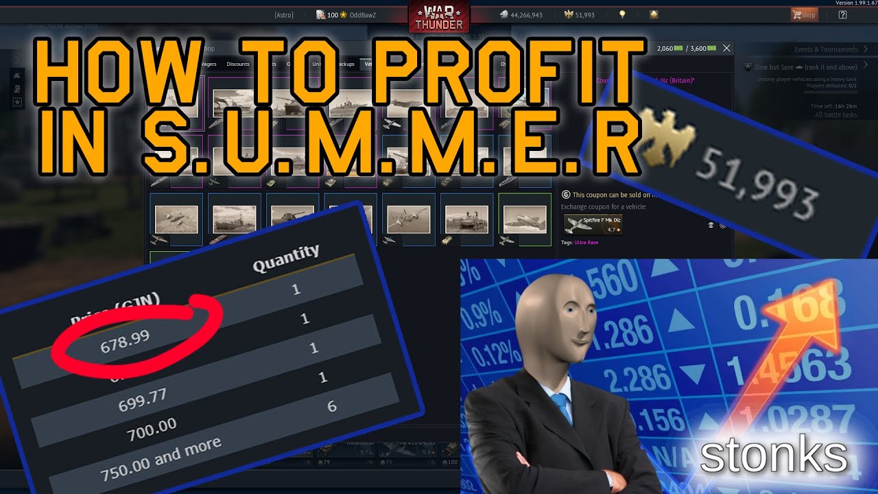 HOW TO OPERATION SUMMER in War Thunder - OddBawZ