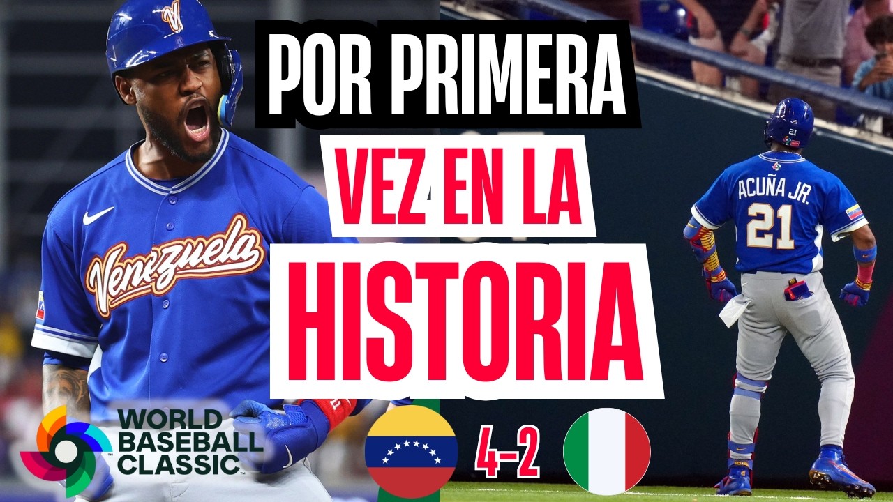 NOCHE HISTÓRICA para el BEISBOL VENEZOLANO! VENEZUELA ELIMINA a ITALIA y VA a la FINAL del WBC 2026