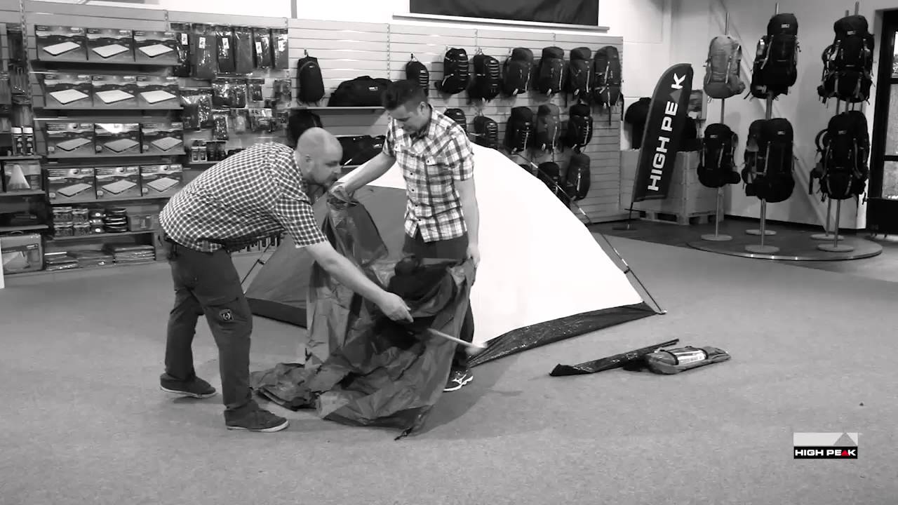 High Peak Zelt Texel 3 / Texel 4 Aufbauvideo / setup video