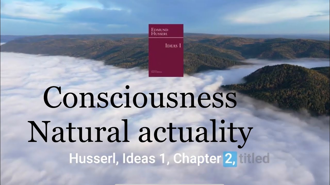 Husserl Consciousness and Natural Actuality