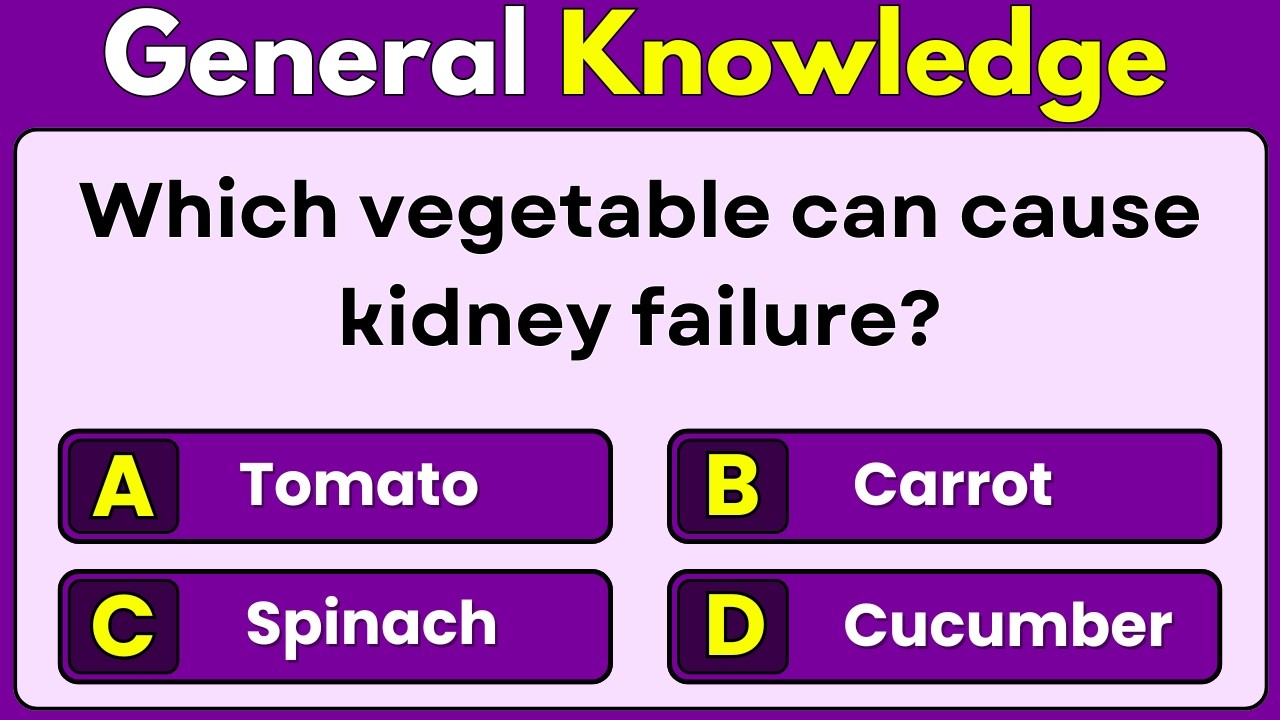 Ultimate General Knowledge Quiz 2026 🧠 | 40 Mind-Blowing GK Questions | Test Your Brain IQ!