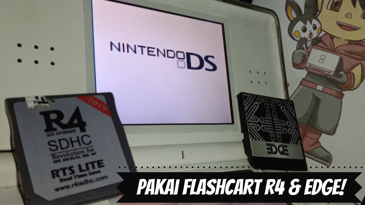 Cara Main Game Nintendo DS Pakai Flashcart R4 dan EDGE, Simpel Banget!