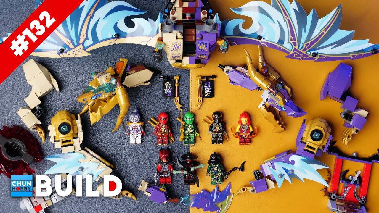 LEGO Speed Build! NINJAGO 71836 Arc Dragon of Focus! | LEGO NINJAGO Dragons Rising 2025 | Beat Build