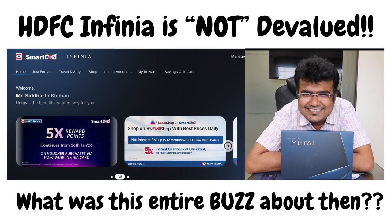 HDFC Infinia is NOT DEVALUED!! Its still the KING of Credit Cards! Best Credit Card of 2026.