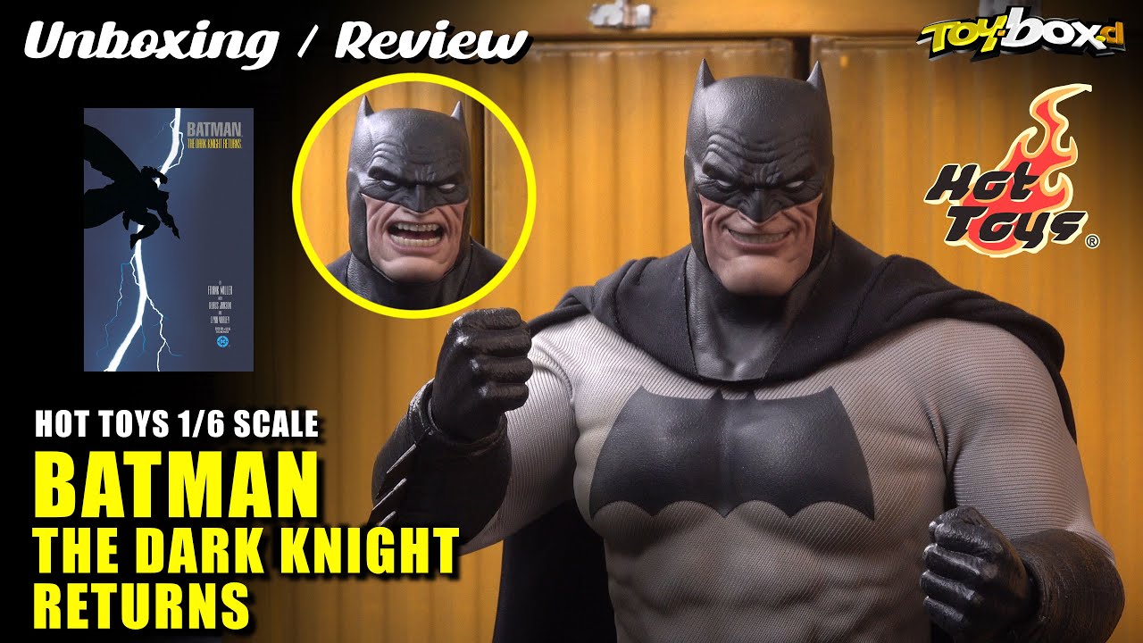 HOT TOYS BATMAN THE DARK KNIGHT RETURNS !/6 Scale Unboxing & Review