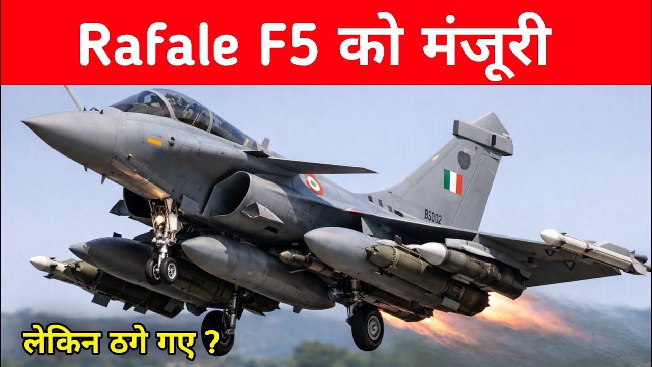 Big- Rafale F5 Deal को मंजूरी - IAF is Going for both Rafale F4 and Rafale F5 Jets 