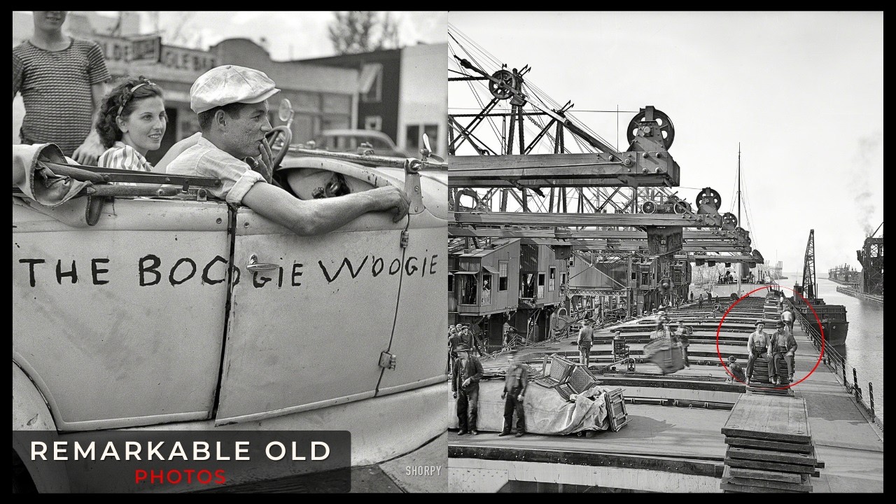Rare Glimpses Into Everyday Life During America's Past