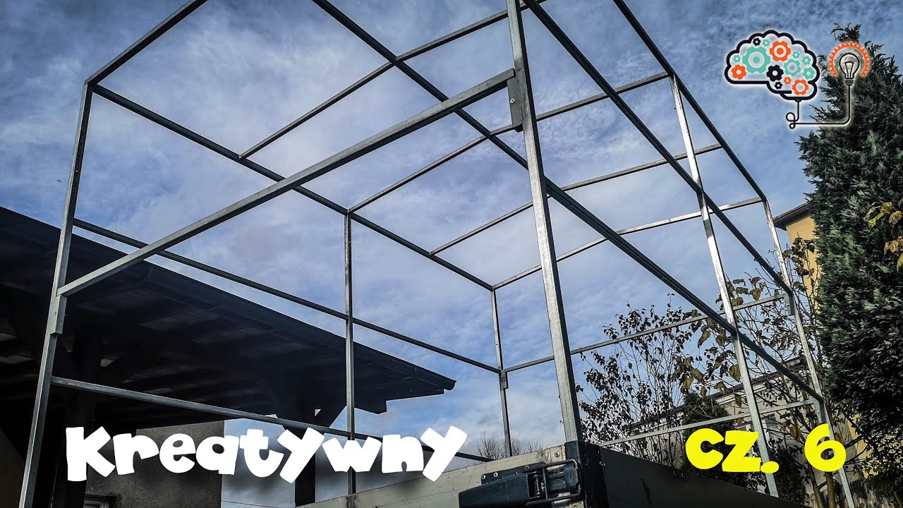 Budowa lekkiego stelaż pod plandekę PVC | How to Build a DIY Trailer - The Frame 6/7