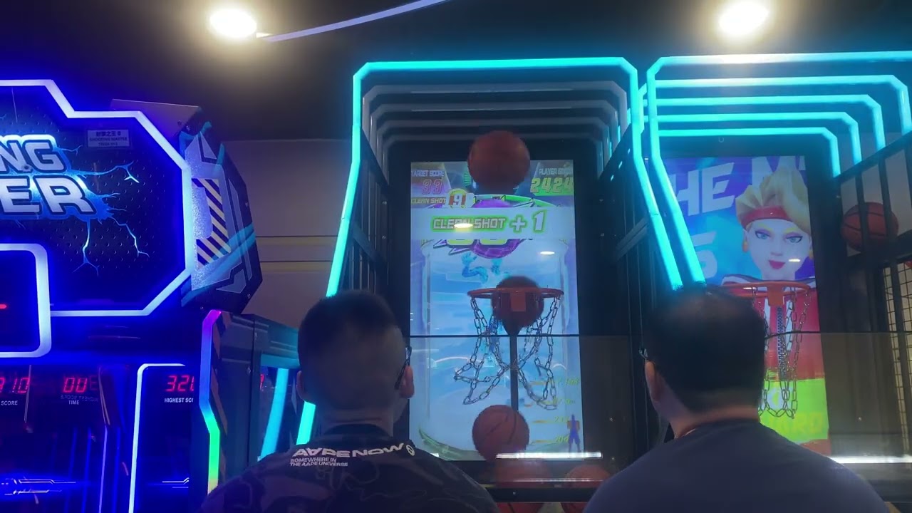 Lok Fu Plaza Zone B JPG, Storm Shot 3 pair match, 10 hard leather balls 7446 points (easy mode)