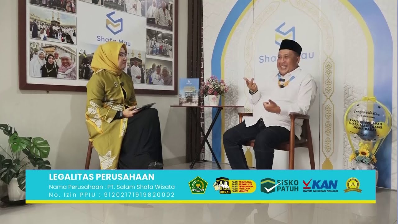 EPS 1 TALKSHOW MENUJU BAITULLAH BERSAMA SHAFA MAU