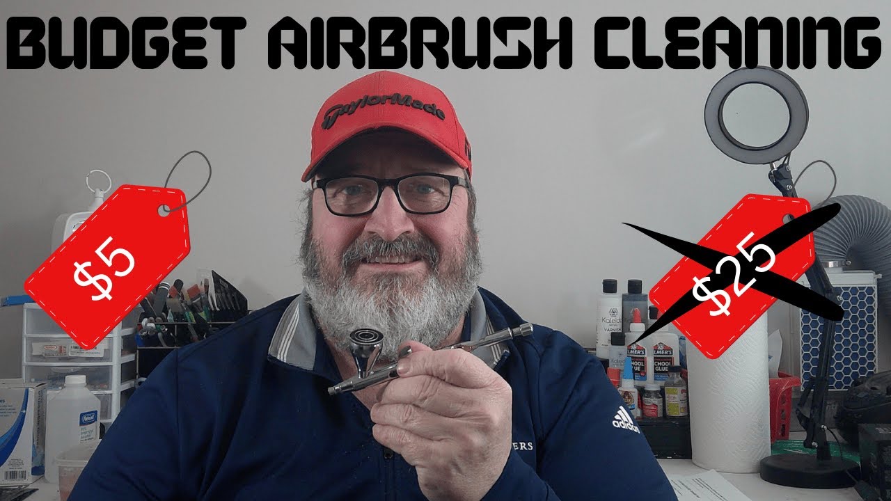 I Stopped Buying Airbrush Cleaner- Here's How I Clean on a Budget