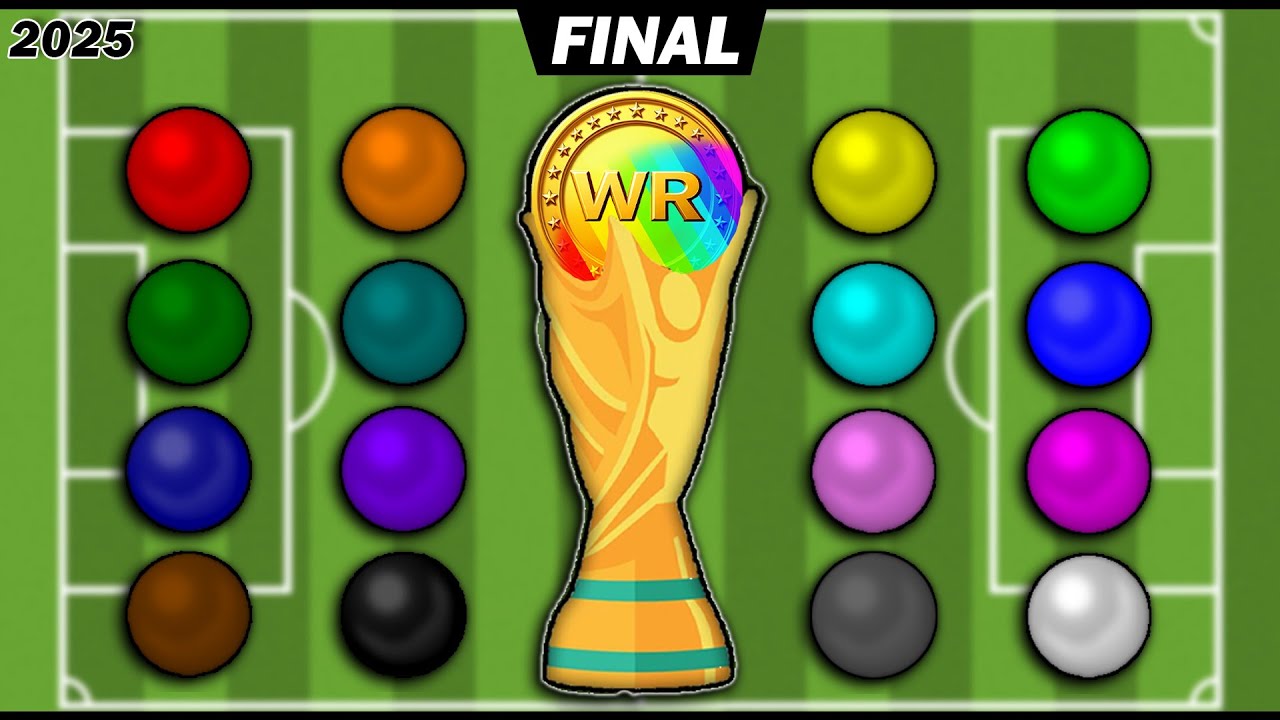 FINAL | Color Special World Cup Football 2025 Soccer Marble